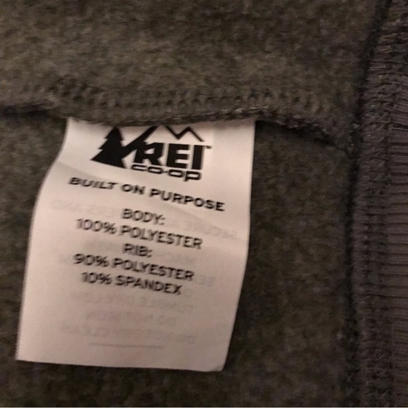 MEN’S large grey REI fleece vest. New without tags. - Picture 4 of 5